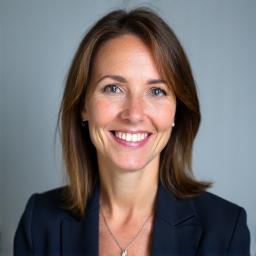 Professionelles Porträt von Anna Huber, CEO von ViaNext Mobility AG.